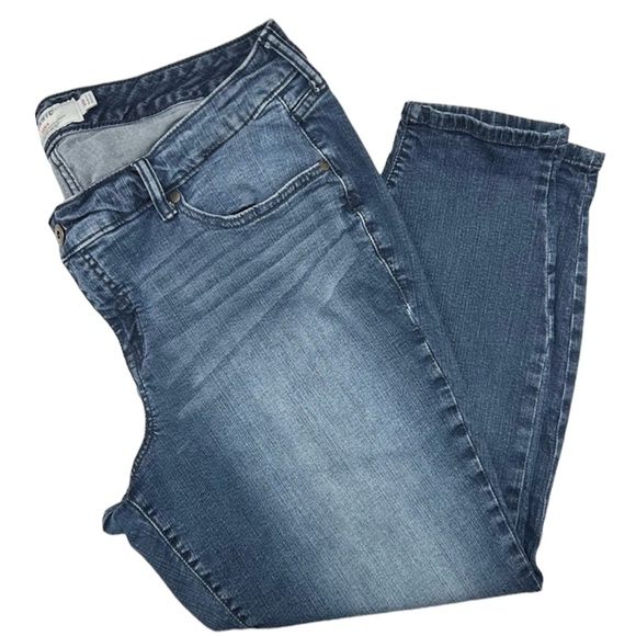 Torrid Women’s Plus Size Blue Stretch Mid-Rise Skinny Jean Size 20 - Picture 3 of 9